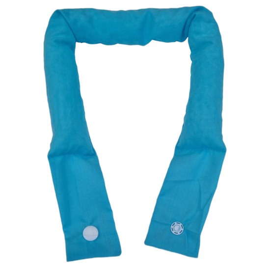 Afkoelsjaal lichblauw geactiveerd drukker