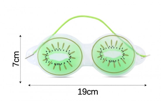 Verkoelend oogmasker kiwi