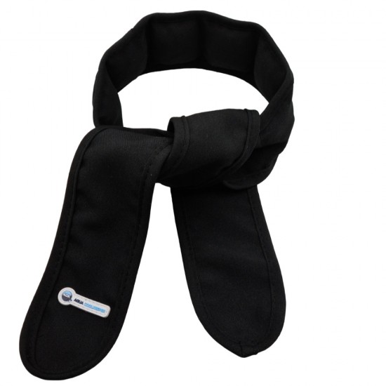 Aqua Coolkeeper Verkoelingssjaal Black geactiveerd