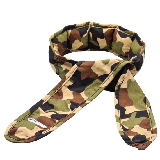 Aqua coolkeeper verkoelingssjaal camouflage geactiveerd
