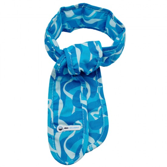 Aqua coolkeeper verkoelingssjaal cool blue geactiveerd