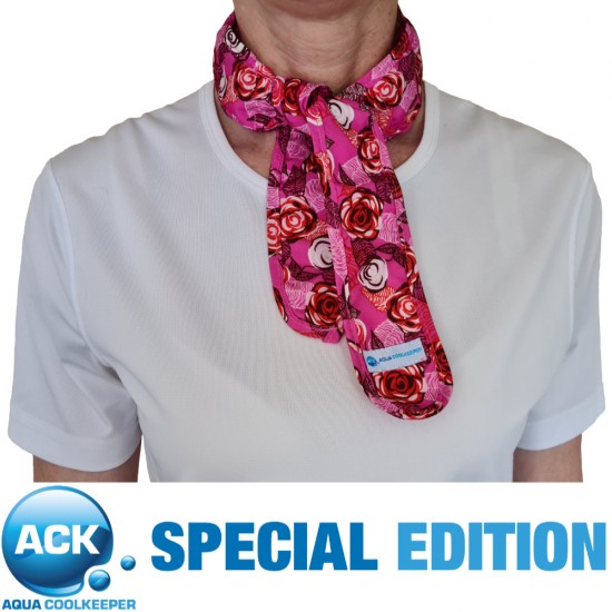 Aqua coolkeeper verkoelingssjaal roses