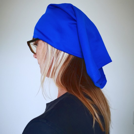 Cooling towel col blauw