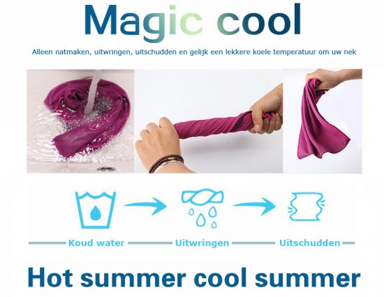 Cooling towel handleiding
