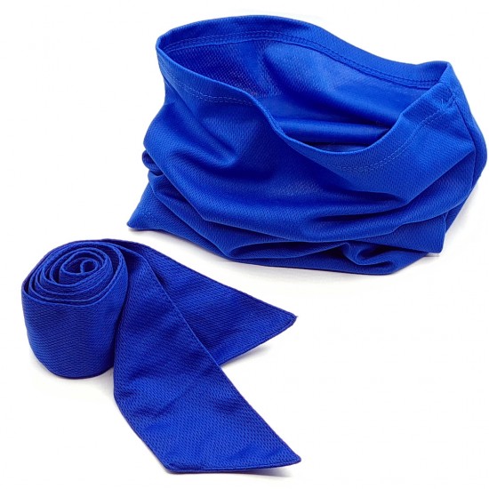 Cooling towel xl donkerblauw cooling towel blauw