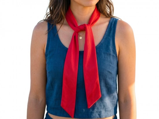 Cooling Towel XL Rood om de nek