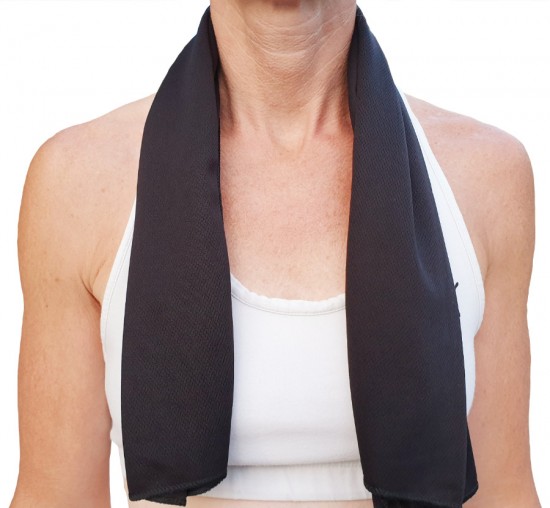 Magic Cool Towel Zwart
