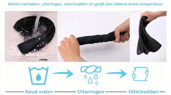 Cooling Towel XL gebruiksaanwijzing