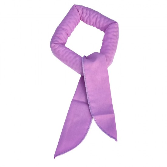 Koelsjaal lila geactiveerd