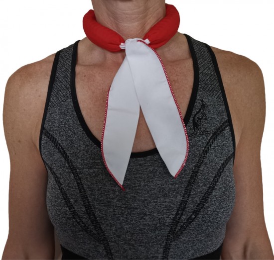 Koelsjaal Red and White