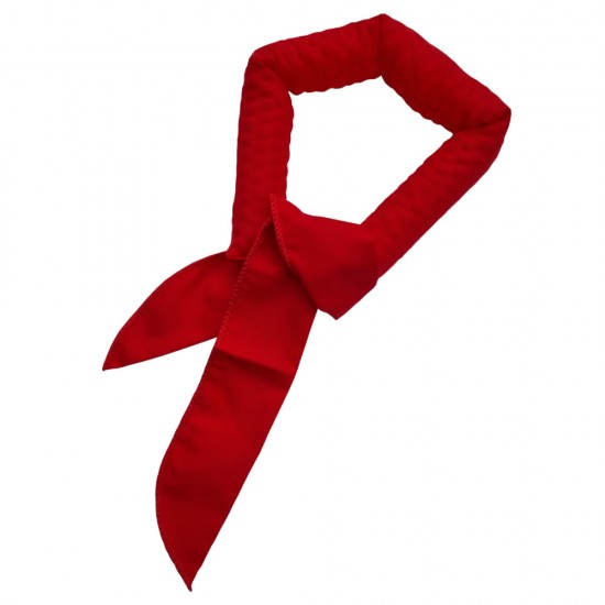 Koelsjaal rood geactiveerd