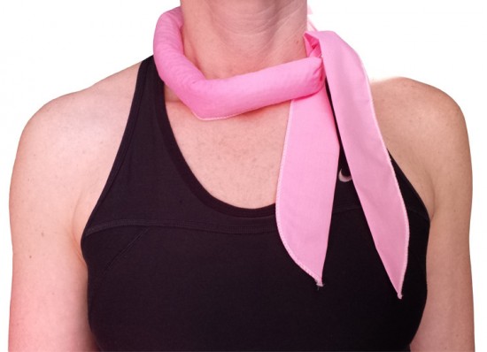 Koelsjaal roze