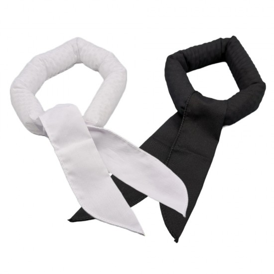 Koelsjaal zwartkoelsjaal wit