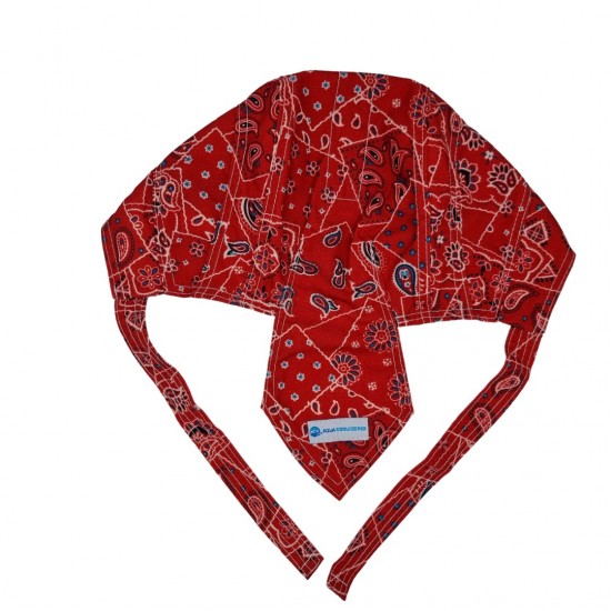 Verkoelende Hoofddoek Red Western